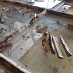 These glazing bars will need new wood letting in