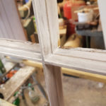 Glazing bars after stripping and sanding