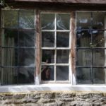 Had to cut away rot and renew but also made lime mortar to match exsiting which worked out really well