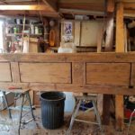 Dry fit of door to check all the joints is ok