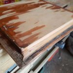 There was plenty of width left on the tongue even with the extra wood added so I decide it would make a better job to rebate in the extra wood.