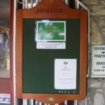 Farrington Park junior notice board