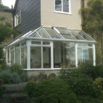 conservatory in wood in bath somerset