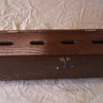 didcot railway trust ticket box with special thick varnish for authenticity