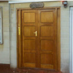 double oak doors
