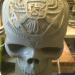 carving fly 53 golden skull 9