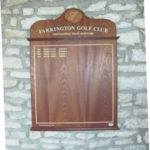 honours board sapele with feather banding