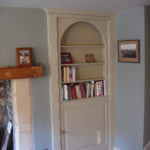 secret bookcase door in bathampton