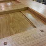 short oak door close up for web