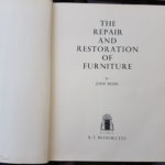 The Repair and Restoration of Furniture by John Rodd