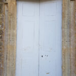 restored door for the chaple in rudge