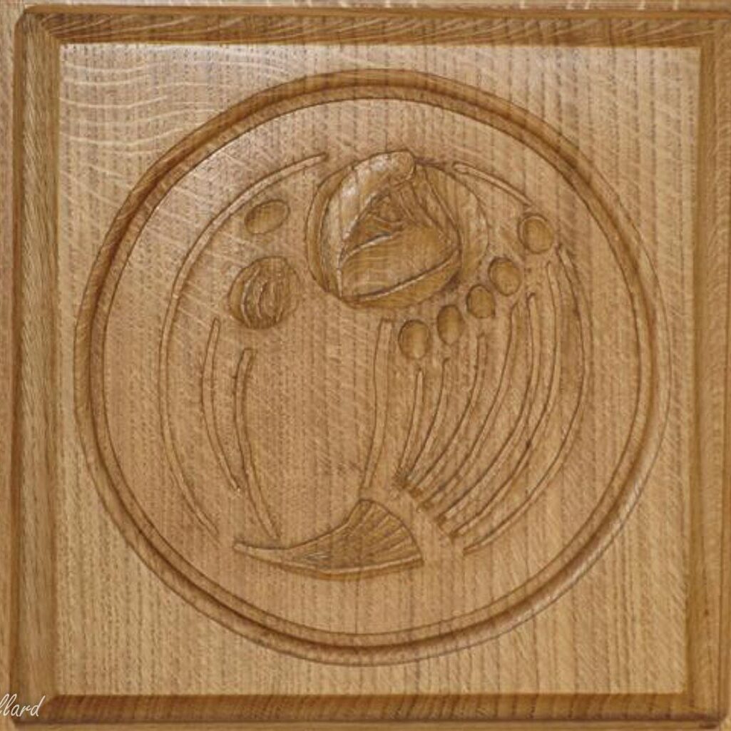 carving charles rennie mackintosh style design